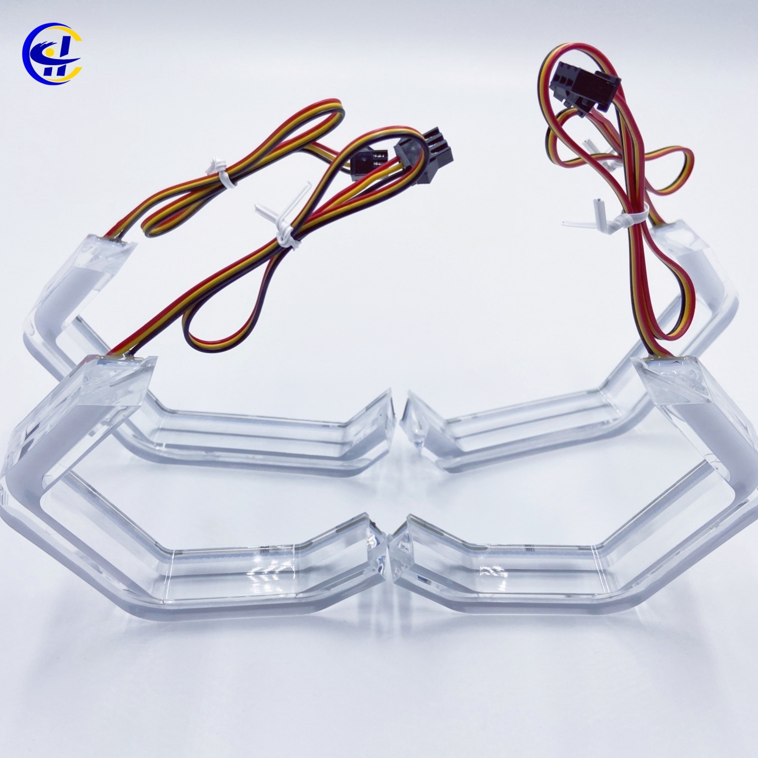 Streamer Rgbw Aperture Daytime Running Light Crystal Angel Eye Suitable for Bm.W M3 M4 E90 E92 F3
