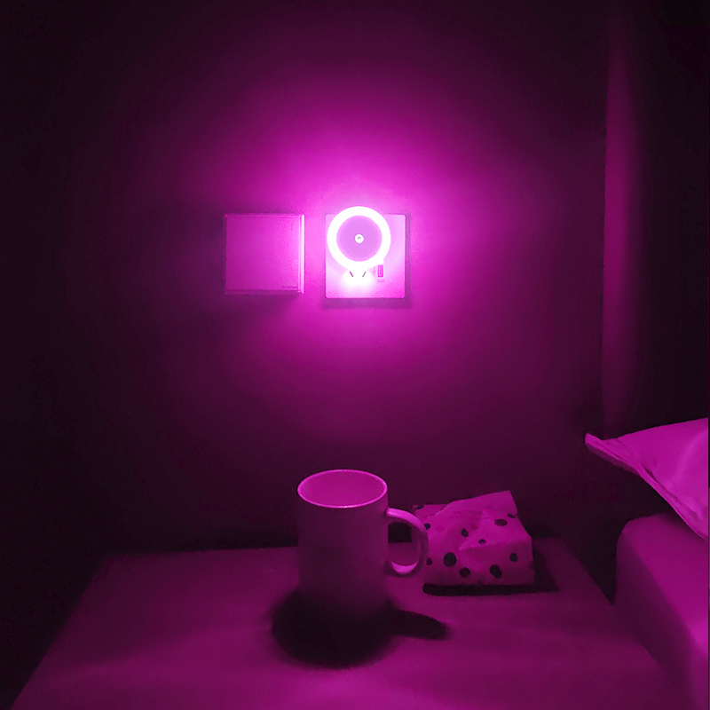 Misty Nighttime Bedside Sleep Night Light, Mood Light For Intimate Moments, Smart Light-Controlled Bedroom Atmosphere_voghion.com