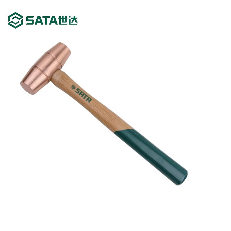 世达 SATA 92362 胡桃木柄铜锤2磅