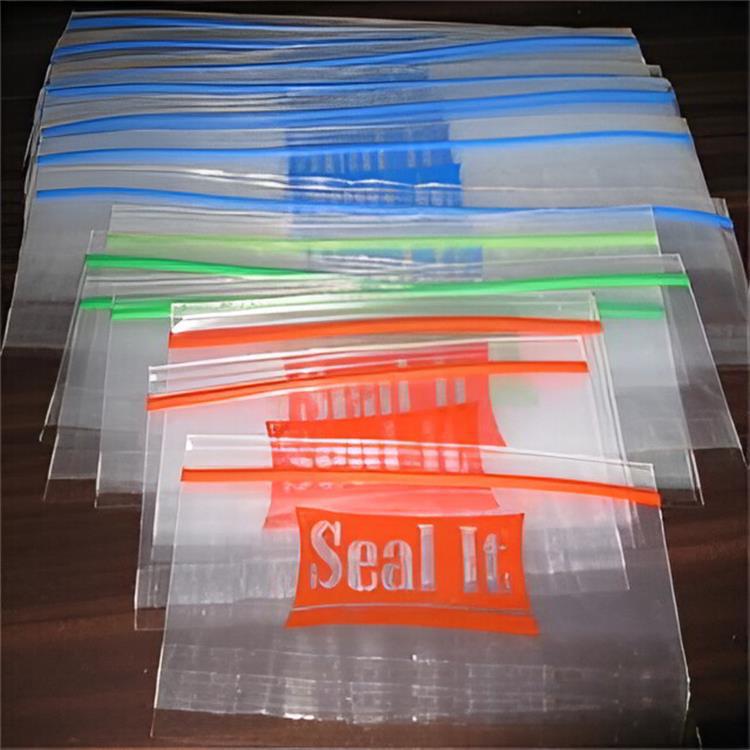 透明密封口袋 塑料袋加厚PE塑封袋包装袋印刷黑色标志骨袋
