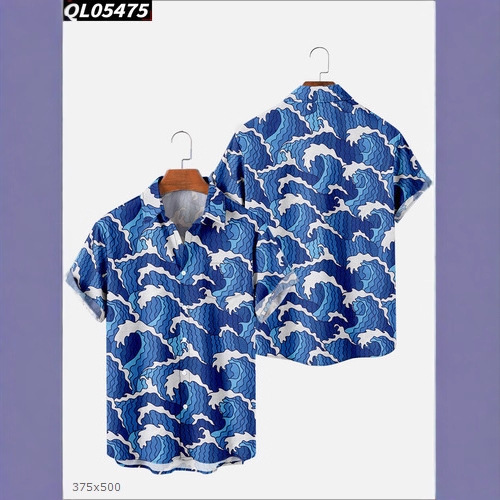 Supports Multi-Platform Dropshipping Sports 3D Printed Shirts Casual Cross-Border Popular Breathable Quick-Drying Casual Trendy Brands