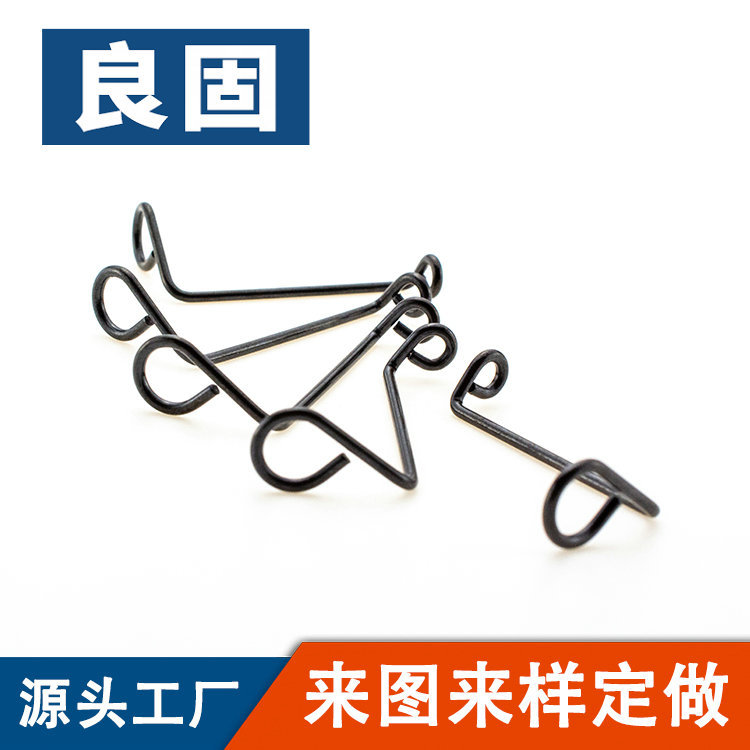 不锈钢线扣异形弹簧 带钩卡扣家具电子产品精密折弯线成型弹簧