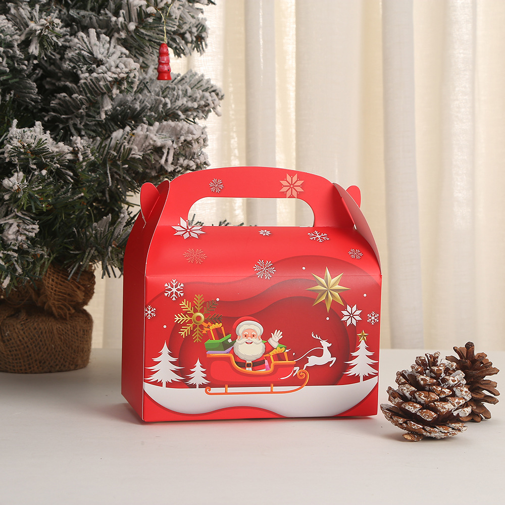 Christmas, Party Occasion Christmas Festival Santa Claus, Snowman Pattern Nordic Style Style Christmas Nordic Style Santa Claus Snowman Christmas Party Gift Wrapping Supplies Gift Bags