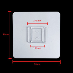 Powerful punch-free traceless patch bathroom toothbrush rack accessories sticky adhesive sticker hook nail-free stain patch