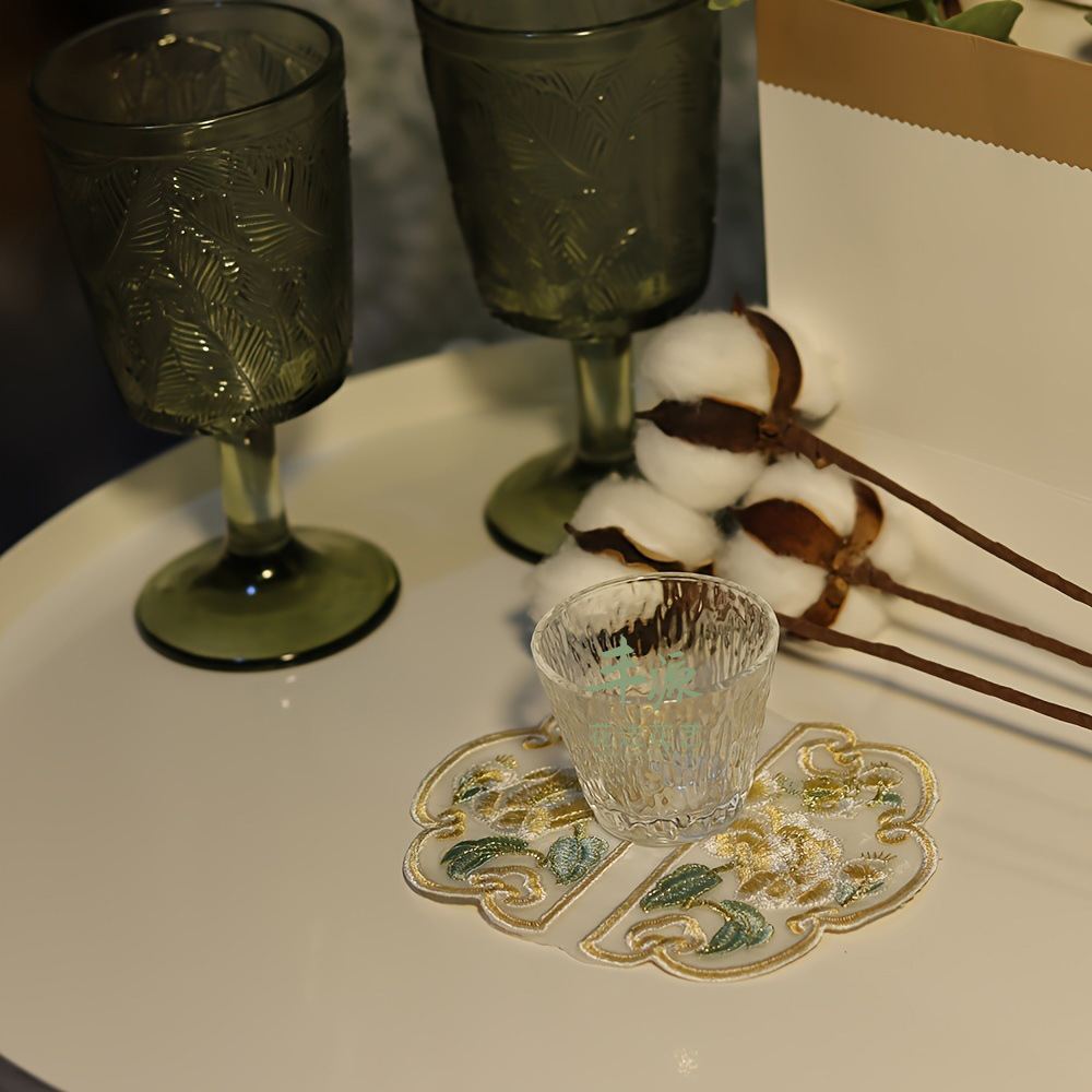 Chinese-style embroidery fabric, Chinese-style flower yellow embroidery decoration, Chinese-style embroidery decoration wedding dress fabric pic 5