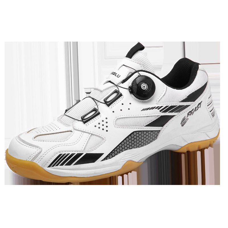 Zapatos de ping-pong de comercio exterior transfronterizo cuatro estaciones entrenamiento deportivo zapatos de bádminton pareja ventilador amortiguador zapatos de tenis para correr image 5