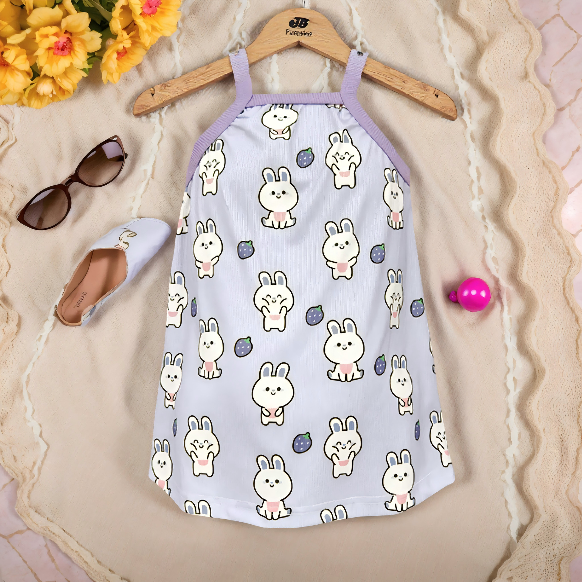 Vestido de princesa para niñas, novedad de verano 2023, vestido bonito con tirantes de dibujos animados para niñas, vestido de princesa para niños