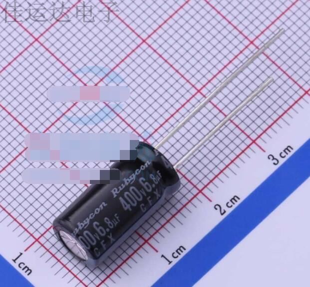400CFX6R8MEFC8X16 规格 6.8uF 400V 引线型铝电解电容 原装供应