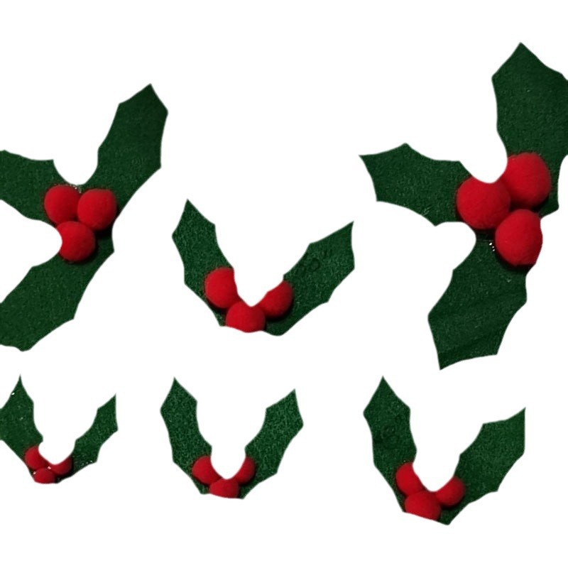 现货批发1.4MM厚彩色软身无纺布不织布圣诞布料涤纶面料手工DIY