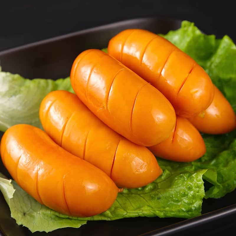 솽휘 칭이팡 할랄 핫도그 소시지 매콤 바삭한 옥수수 핫도그 32g 한박스 도매 간식 할랄 식품
