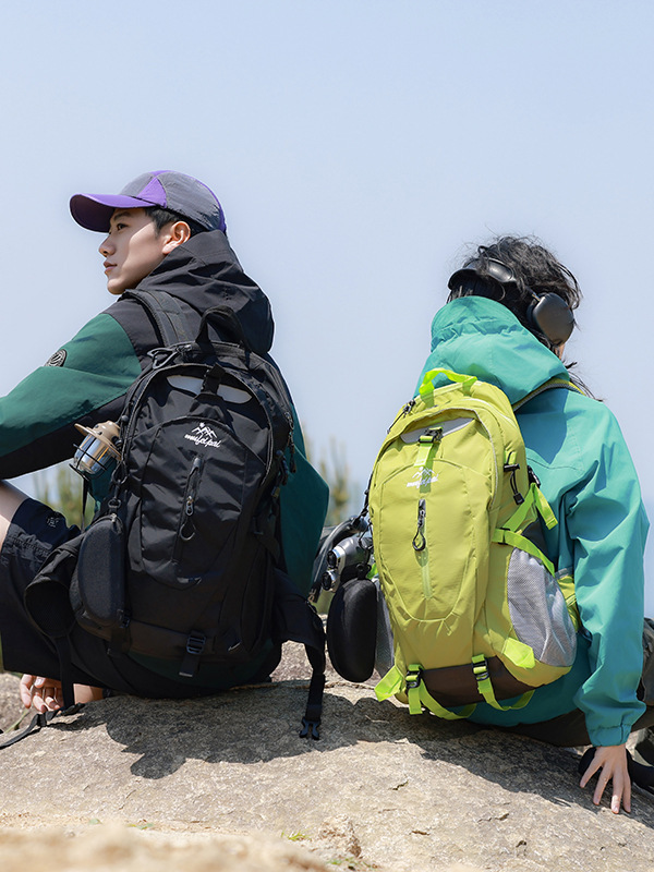 国境を越えた登山バッグ、男性と女性のための大容量のプロ登山ハイキングバックパック、軽量防水アウトドアスポーツバックパック|undefined
