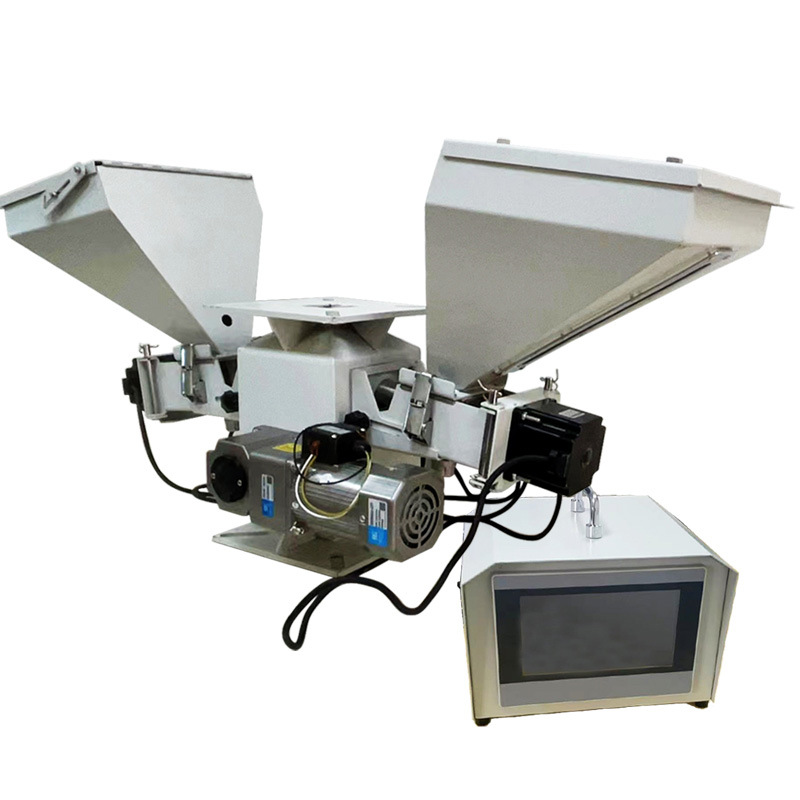 혼합 기능이 있는 2색 마스터배치 기계(나사 직경 12/14/24/30)