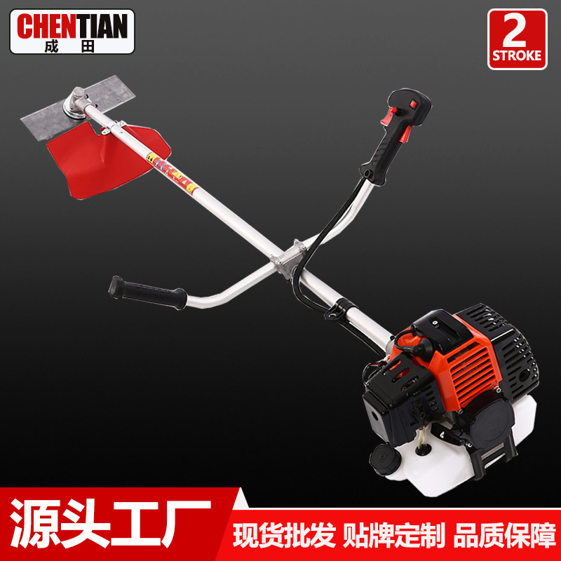 厂家批发侧挂式汽油割草机40--5F二冲程多功能锄草松土开沟割灌机
