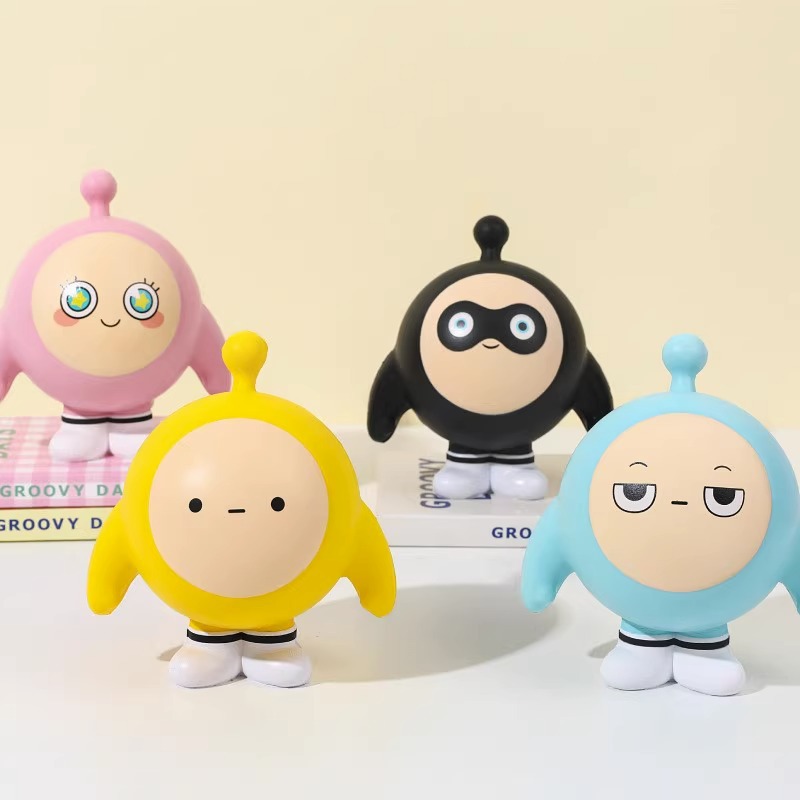 Juguete de peluche Nezha y Ao Bing de la película, diseño de pellizco, nuevo modelo de acción