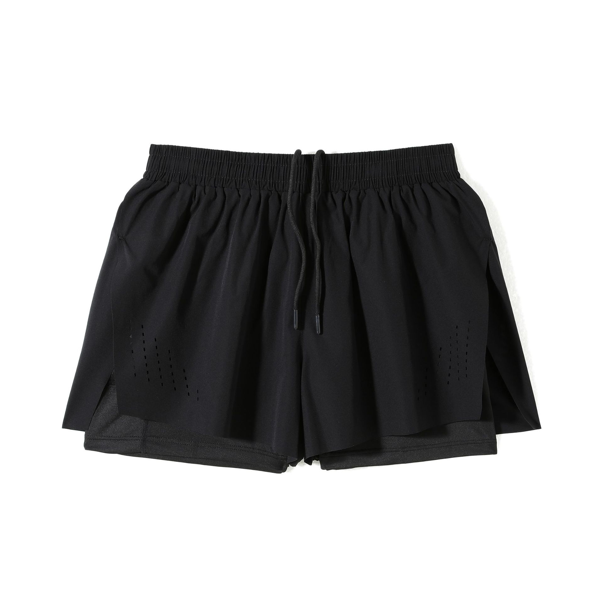 Pantalones cortos de secado rápido para deportes al aire libre Pantalones de tres puntos para correr para hombres