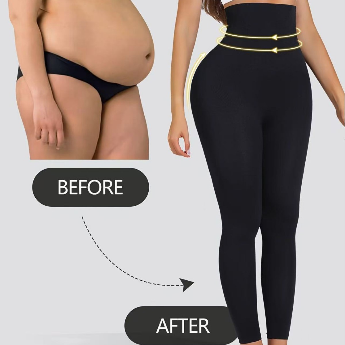 Pantalones de abdomen de cintura alta transfronterizos, pantalones de acondicionamiento de estómago pequeño, pantalones de abdomen de comercio exterior, pantalones de estómago de caderas