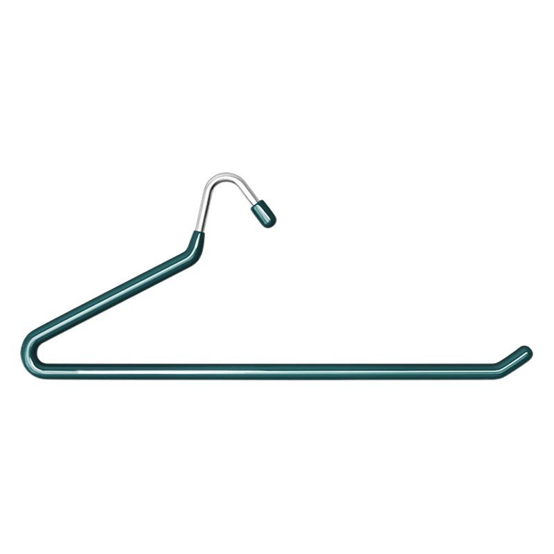 Вешалка для брюк в форме гусака, Z-образная, с пластиковым покрытием, нескользящая, для сушки одежды, без следов, из нержавеющей стали, оптом для джинсов