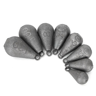 Special Fishing Iron Tuo Hexagon Fish Pendant Iron Pendant for Sea Fishing Counterweight for Remote Investment Environment-friendly Hanging Ring Iron Pendant Water Drop Iron Pendant