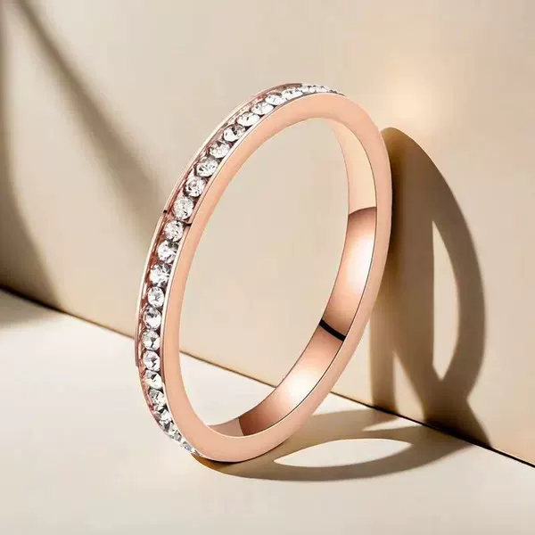 36-B-3 Rose Gold 2.0 Circle Diamond