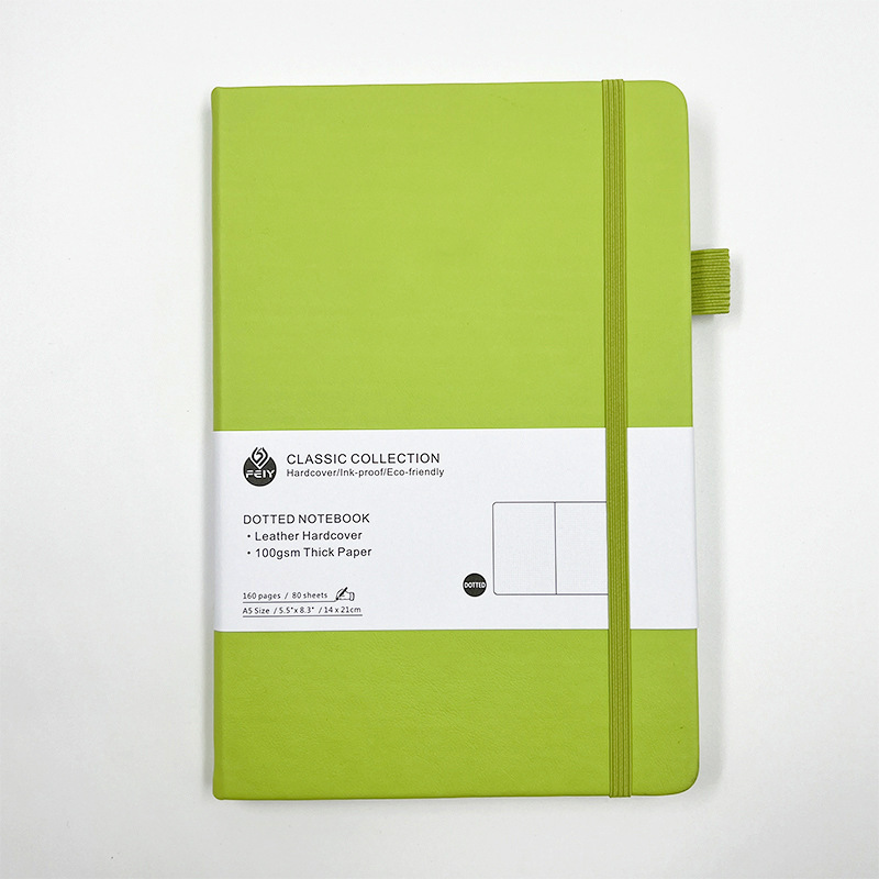 Cuaderno de alta cara Amazon A5 cuaderno de oficina de negocios cuaderno de alta cara estudiantes cuaderno de mano cuaderno en stock