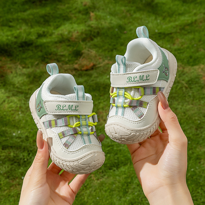 Children's Shoes Boys 2026 Spring New Baby Girl 1-2-3 Years Old Soft Sole Non-Slip Flats Casual Toddler Shoes