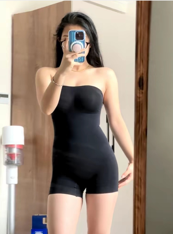 Shapewear, Strong Pressure Shaping, Seamless Waist*S, Replacement Kardashian Dress with Tube Top and Strapless Jumpsuit