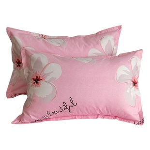 Pillowcase a pair of winter household washed cotton double 48cm × 74cm single student dormitory liner pillowcase