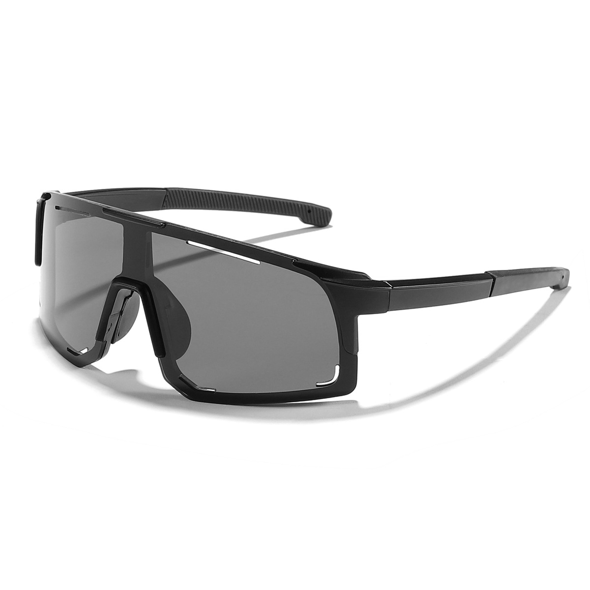 2024 Cross-border spot para niños nuevas gafas de sol a prueba de viento para ciclismo al aire libre con montura grande de una pieza, gafas de sol para niños y niñas