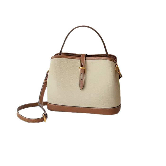 Borsa a secchiello a tracolla da donna in vera pelle di qualità_voghion.com