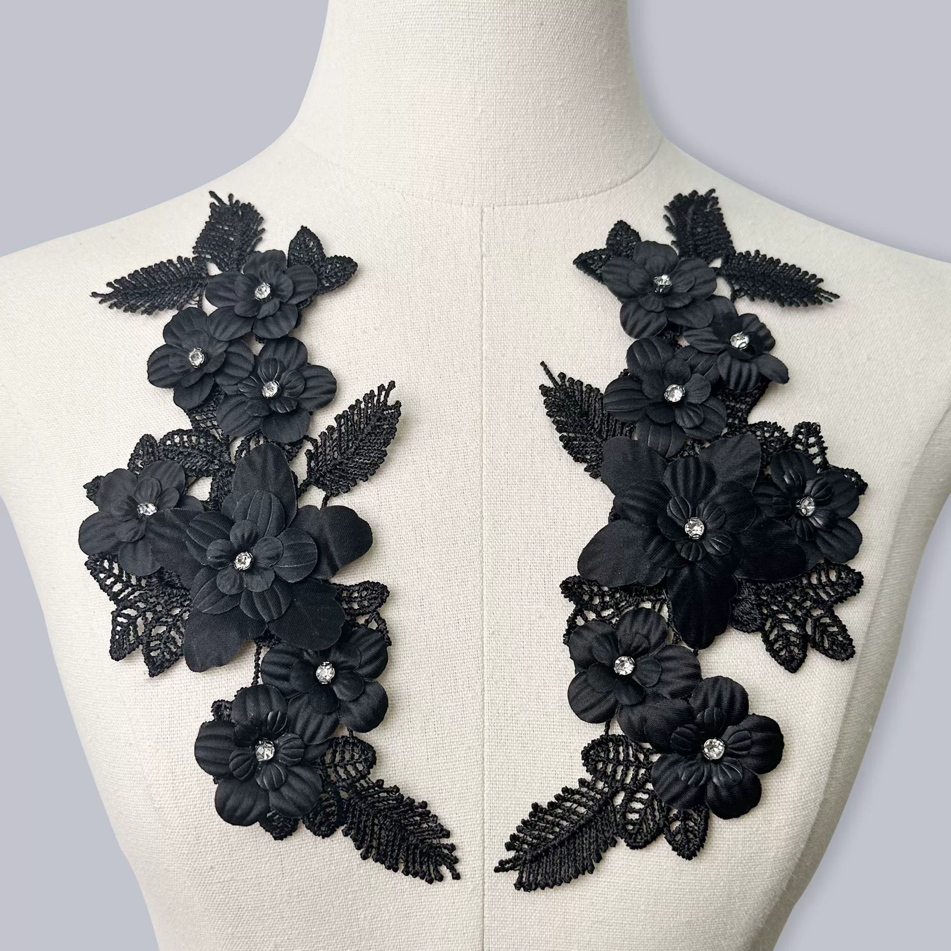 2023 новый художественный пресноводный цветок женский яркий бриллиантовый цветок свадебное платье цветок кружевные аксессуары нашивка