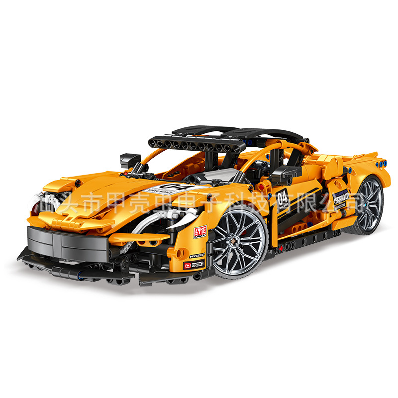 1: 14 Macallan modelo de coche deportivo niño regalo de cumpleaños tecnología de moda juega ensamblaje puzzle juguetes de bloques