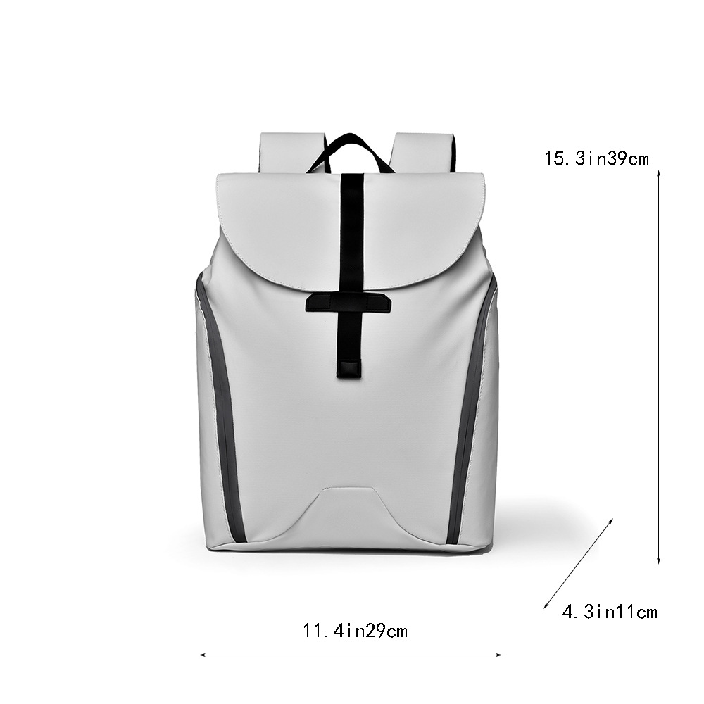 Mochila de gran capacidad para viajes ociosos 2024 nueva moda mochila de computadora impermeable mochila de viaje mochila al aire libre