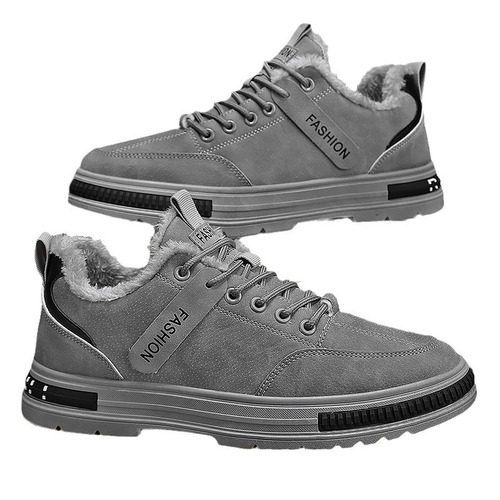 Winter men's shoes, velvet, thickened, waterproof, non-slip, sports workwear, Martin boots, warm snow boots, men's labor protection cotton shoes
