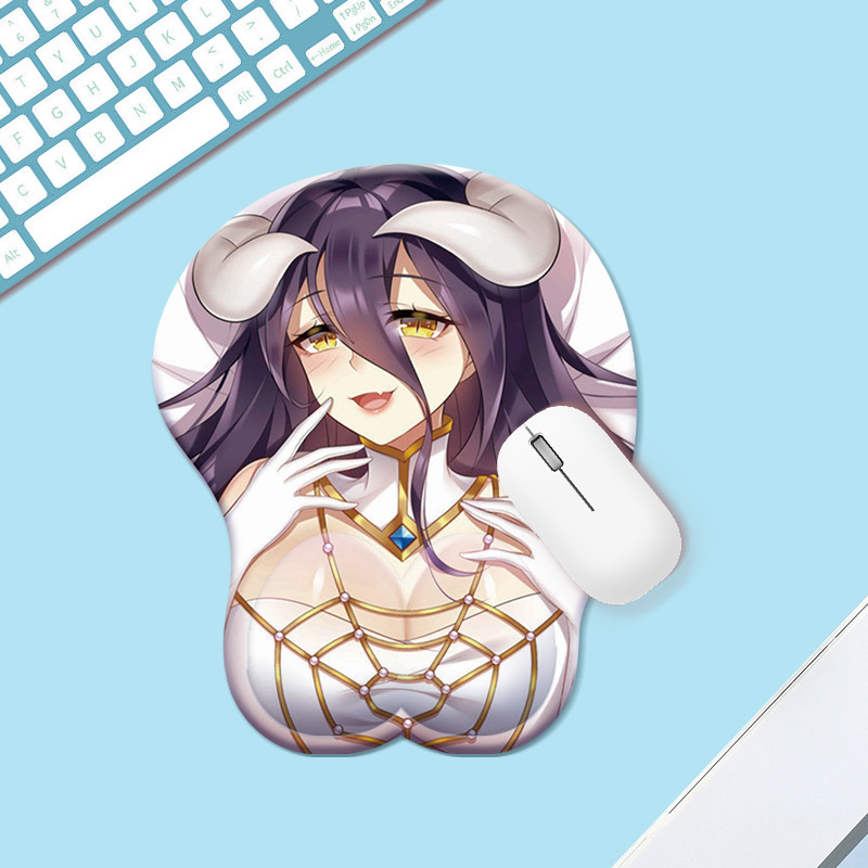 腕のマウスパッドの美人の女性の主の波のシリーズの3d mousepadの手首のパッドのシリコンの腕のマウスパッド|undefined