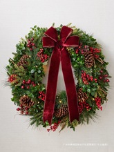 PE圣诞装饰品花环藤圈50-80CM藤条2.7M圣诞树摆件拍摄场景布置diy