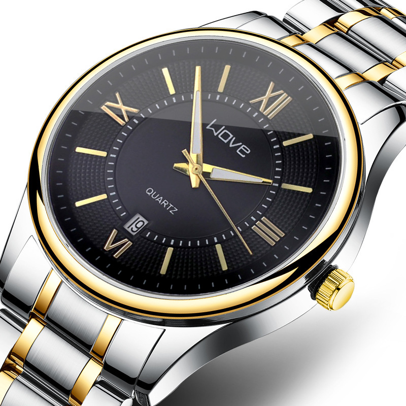 Langjue Men's Quartz European And American Trendy Export Bestseller, Steel Band Watch, OEM Custom Model, Wholesale From_voghion.com