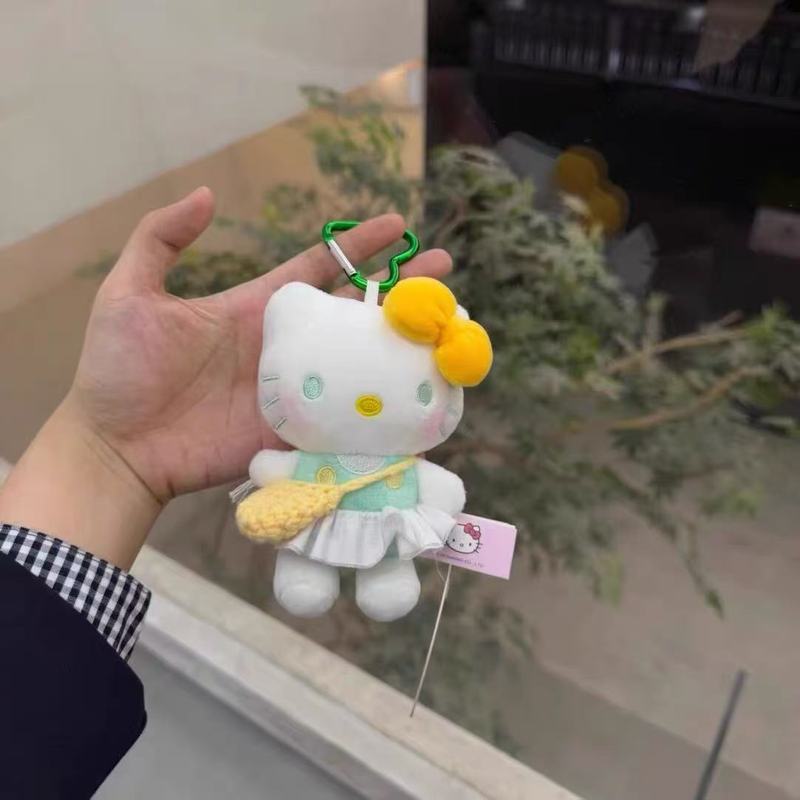 挎包kitty包包挂件钥匙扣书包挂饰可爱卡通毛绒公仔玩偶礼物|undefined