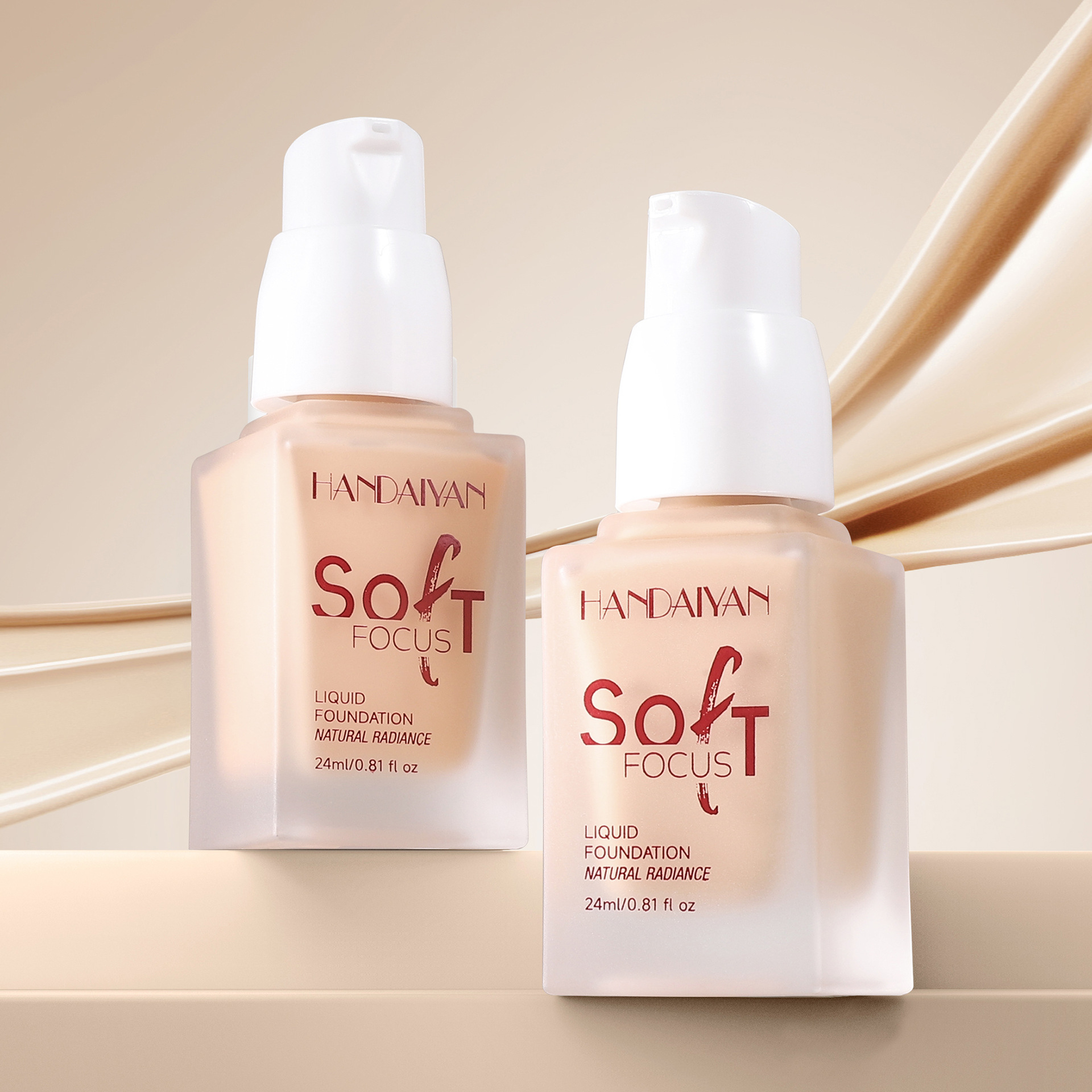 Base líquida transfronteriza opacificante duradero sin quitar el maquillaje, base humectante no pegajoso, maquillaje al por mayor.
