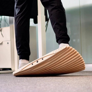 I7Vgeele Balance Board Home Fitness Equipment Standing Office Skateboard Simulation Skiing Ankle Strength Training Board