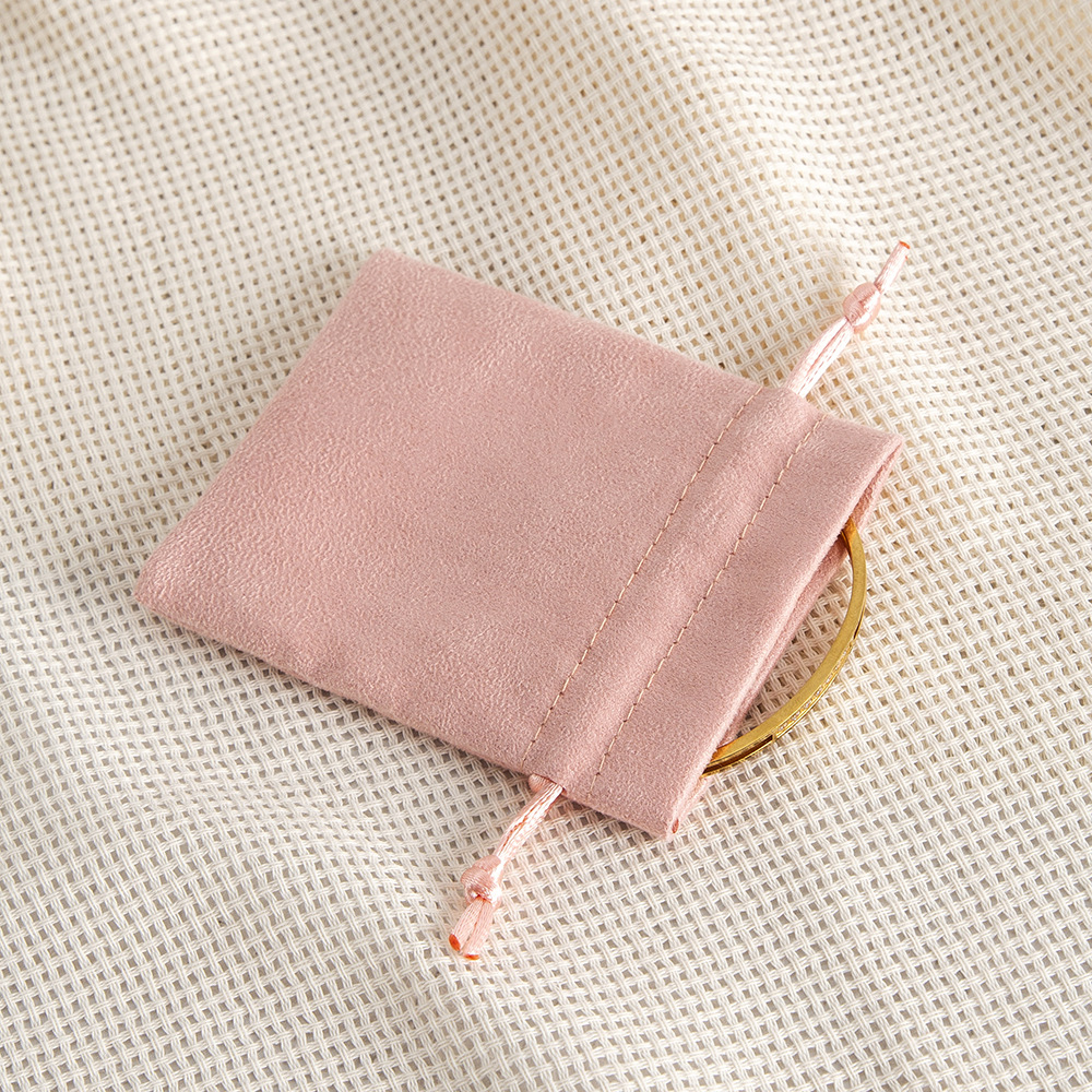 Daily Occasion 1 Piece Cloth Simple Style Daily Solid Color Jewelry Packaging Bags
