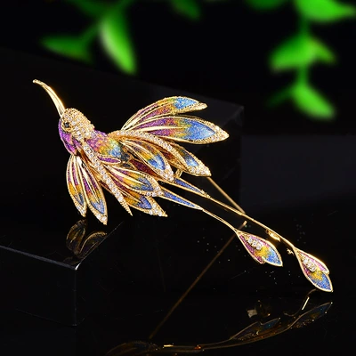 Yaxa sancaqları Brooch, Niche Design, Exquisite - color-xr14494