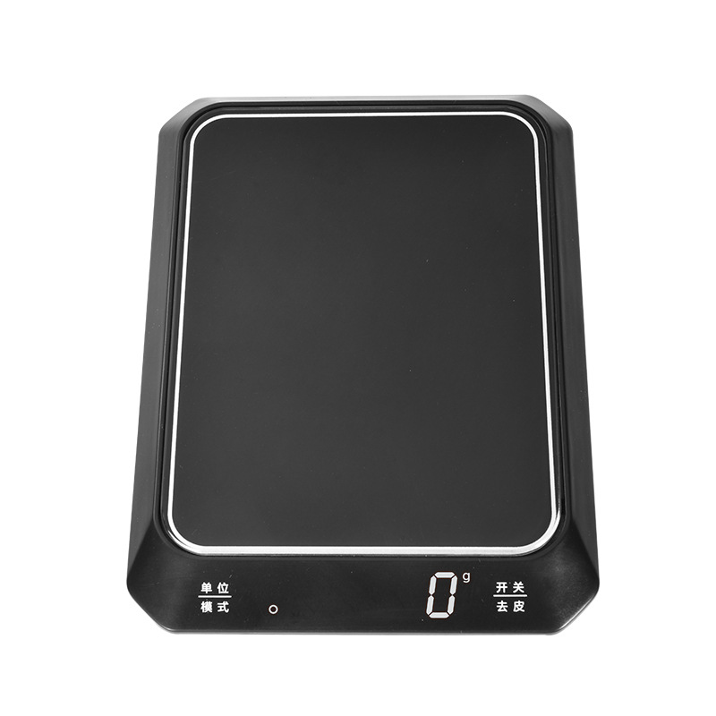 凯丰隐屏电子厨房秤玻璃台面克秤厂家直销跨境食品秤厨房高精度