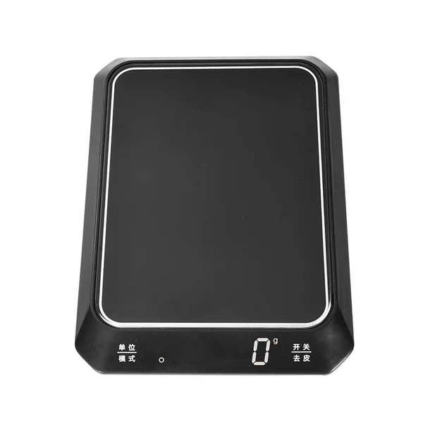 Kaifeng Hidden Screen Electronic Kitchen Scale Glass Countertop Gram Scale Manufacturer Direct Sales Cross-Border Food Scale Kitchen High Precision
