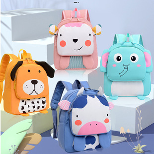 Primary school student Foreign trade kindergarten schoolbag 2023 cute cartoon western style backpack boys and girls backpack wholesale