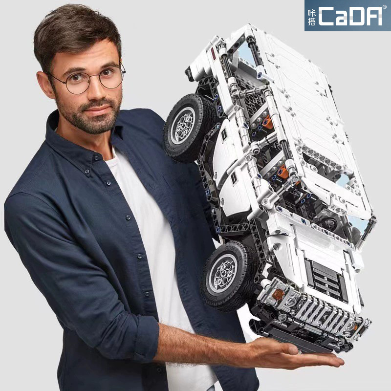 Double Eagle compatible Lego bricks remote control electric car off-road vehicle sports car large children's puzzle toy gift