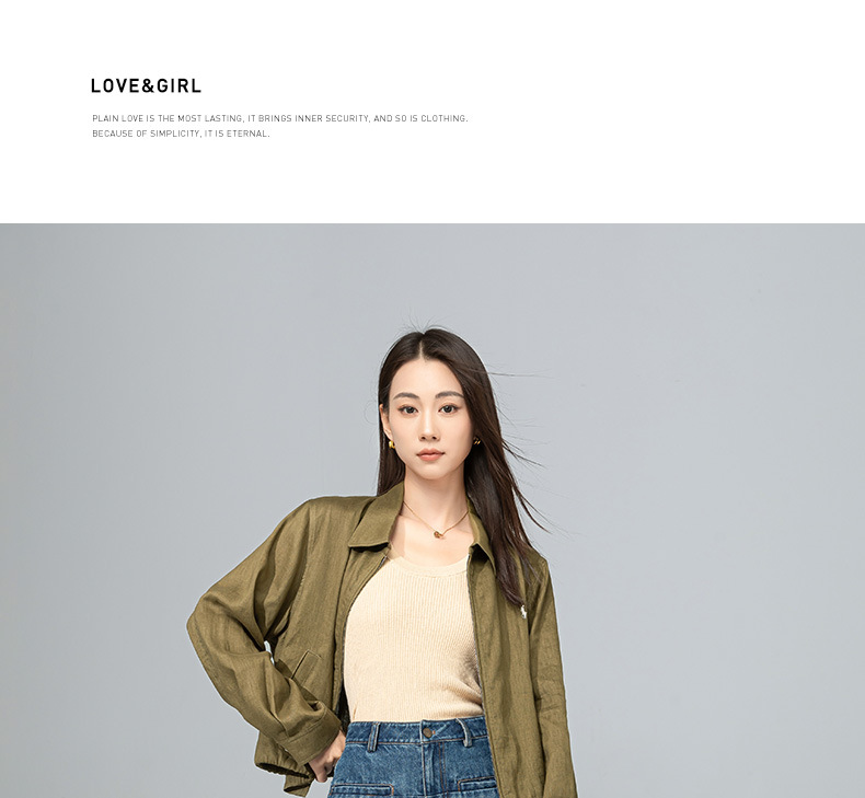 Quần jean ống rộng nữ dáng suông chất Tencel linen dài chấm đất — Màu xanh lam chi tiết 26