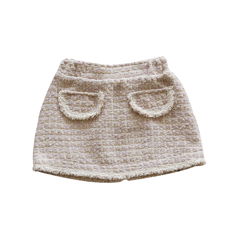 Spring Strawberry Shan Korean Children's Clothing Girls Little Fragrant Lady Short Skirts And Skirts In Stock