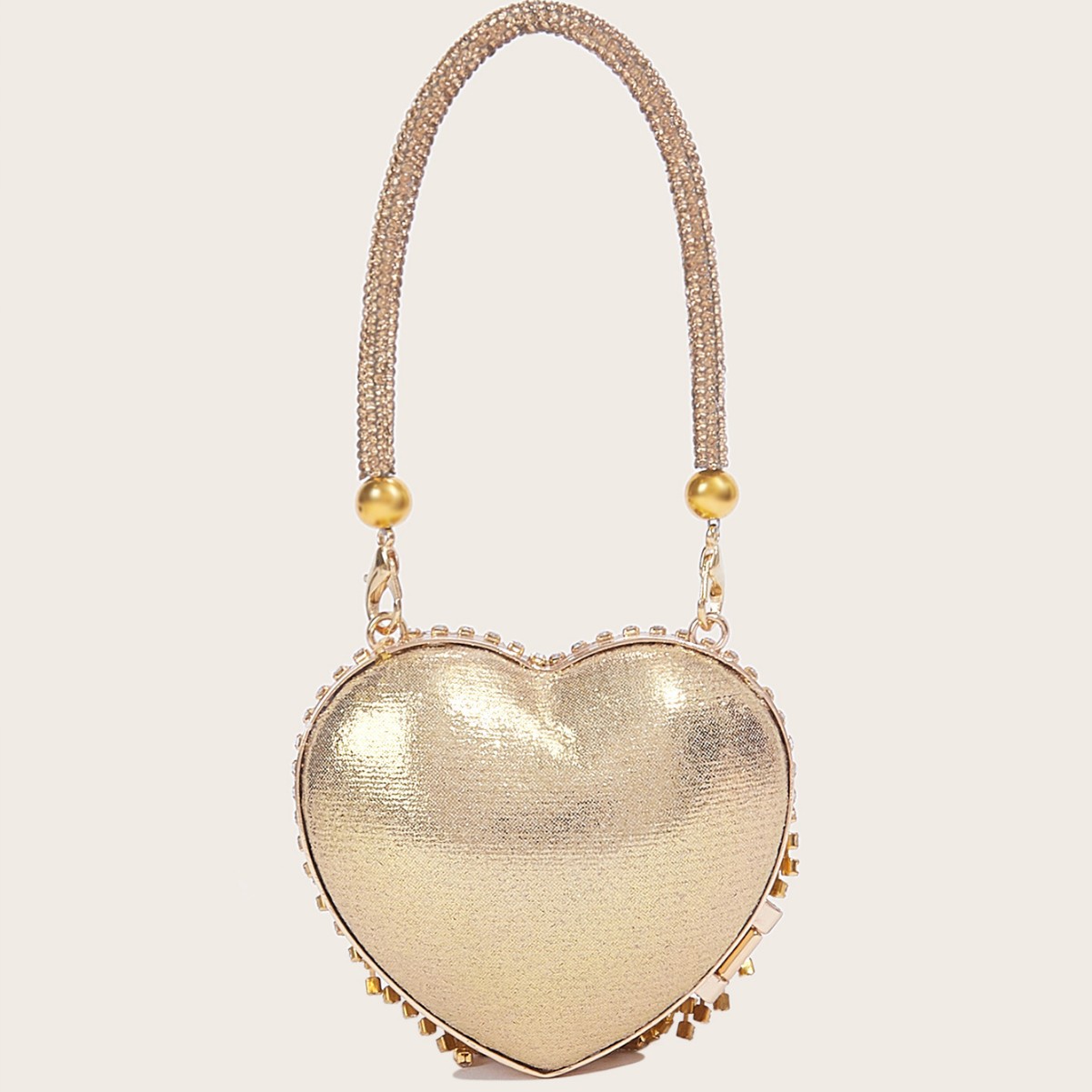 2024 neue Mini Geldbörse Diamant Herz Kette Party Abendkleid Tasche Frauen_voghion.com