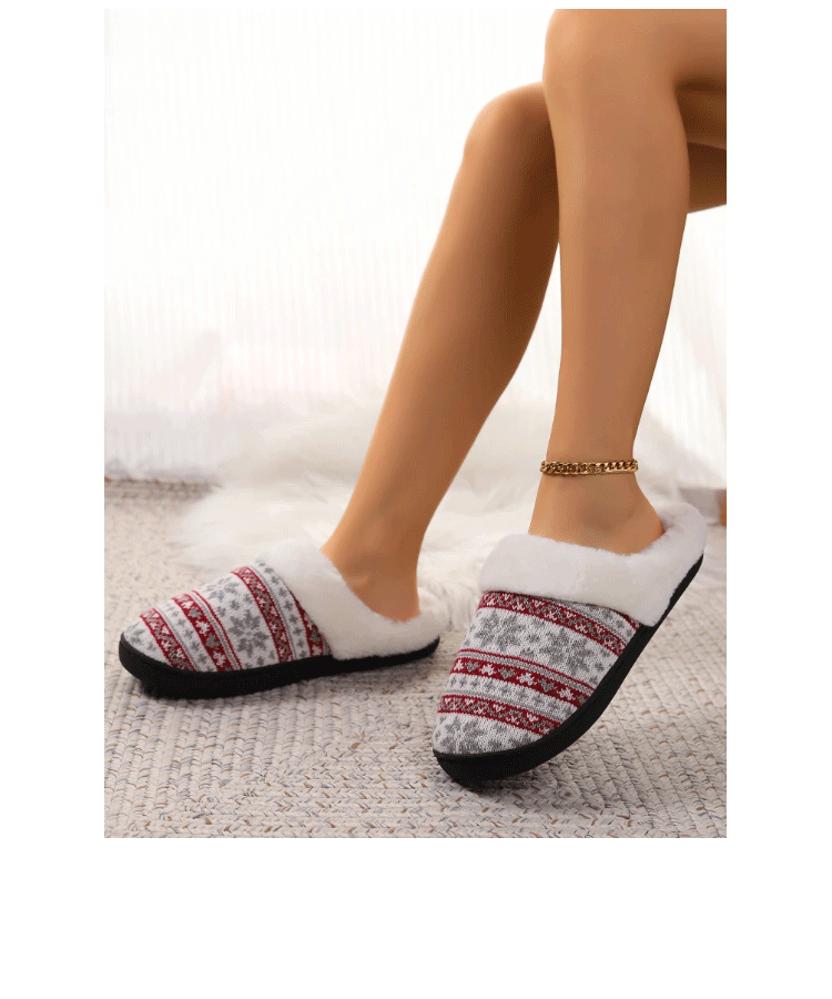 Unisex Casual Cartoon Round Toe Cotton Slippers display picture 6