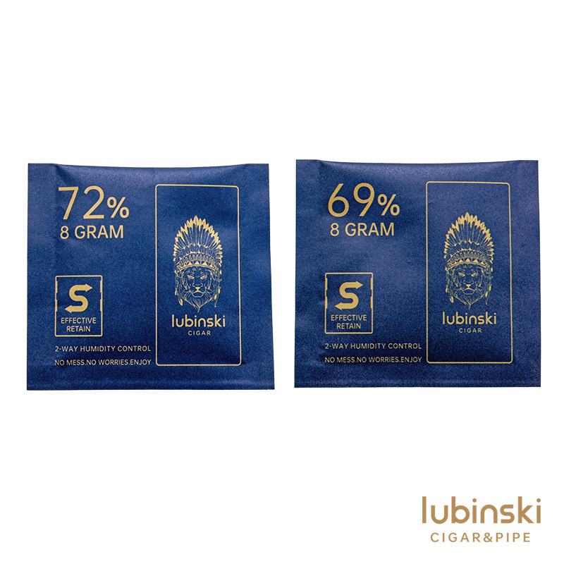 LUBINSKI雪茄烟丝保湿包69%72%保湿袋恒湿包加湿片双向调节控湿度